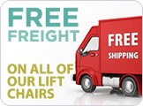 Free Shipping on All Lift Chairs